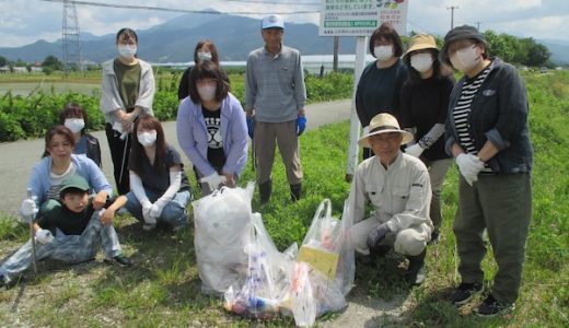 令和6年　第1回河川清掃の報告